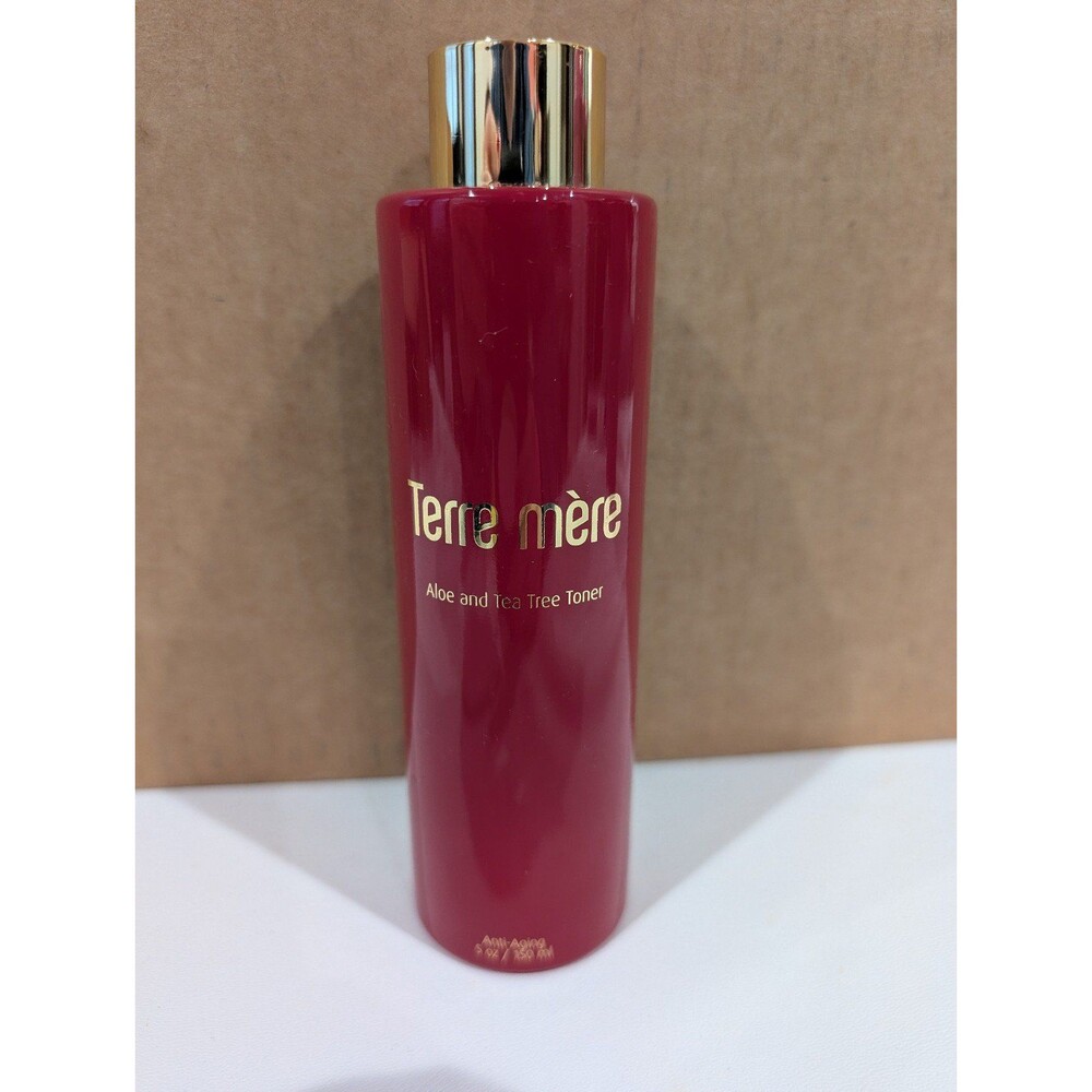 Terre Mere Aloe and Tea Tree Toner Anti-Aging Full Size 5 oz New Sealed No Box